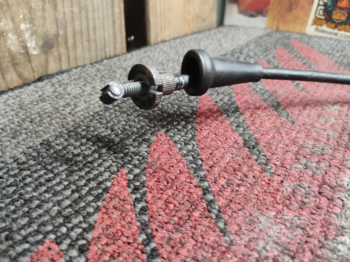 1983 Suzuki gs1100E clutch cable with arm