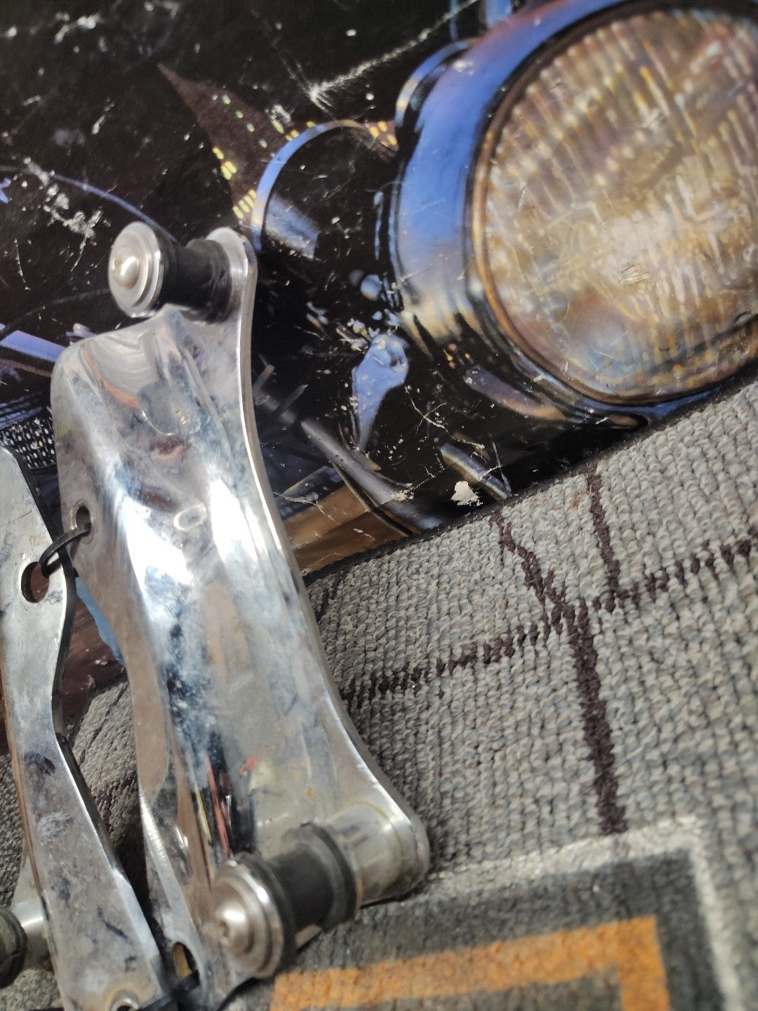  11-19 Harley-davidson Road Glide quick connect mounts