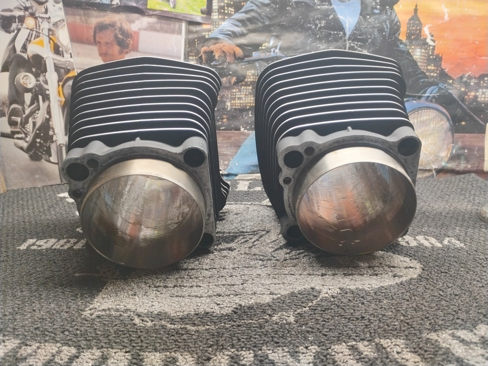 Harley-Davidson EVO Big Twin 3.5” Bore Cylinder Set OEM