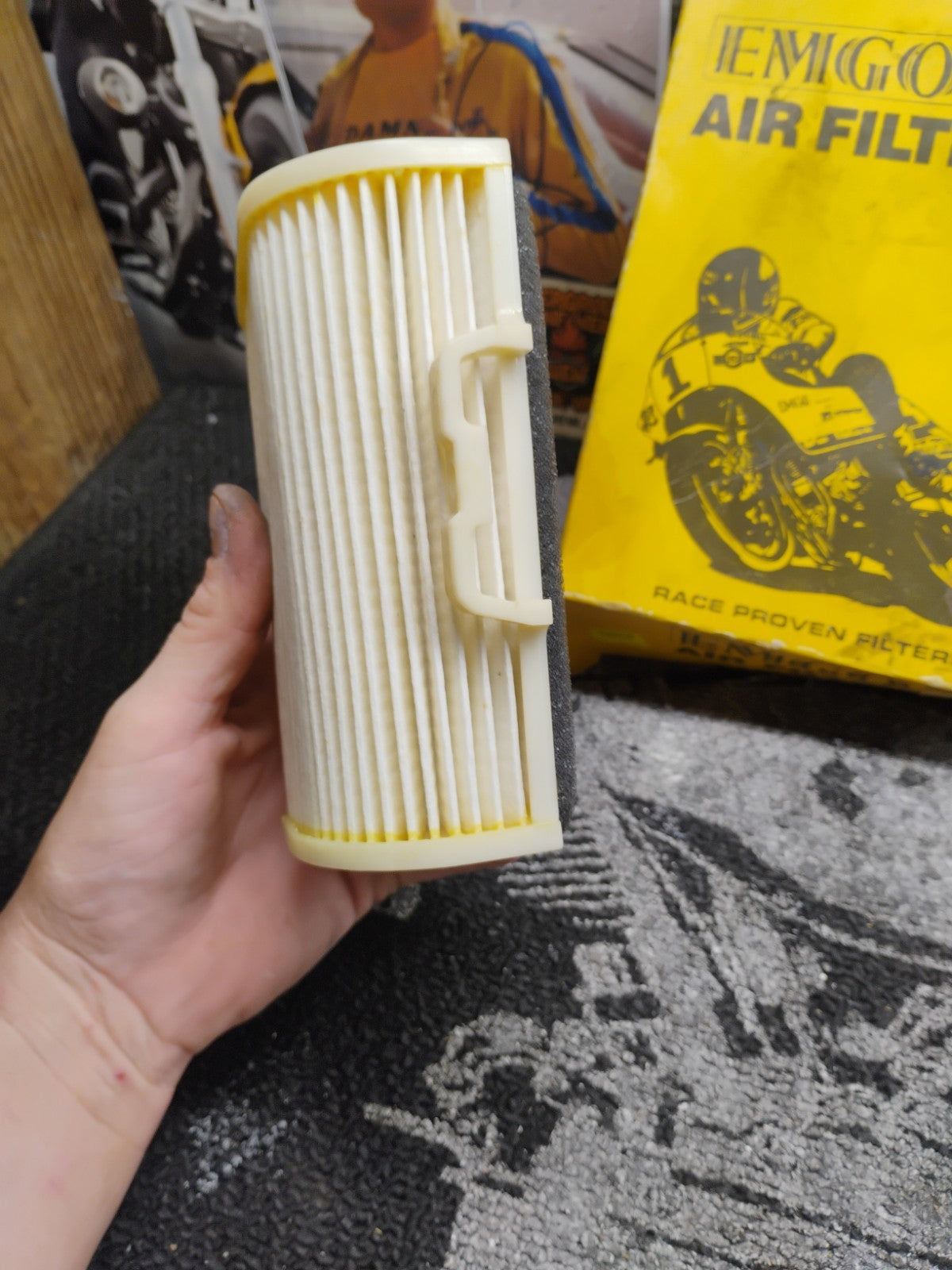 Yamaha XV 700 750 FJ 1100 1200 NEW NOS EMGO Air Filter  12-94360 