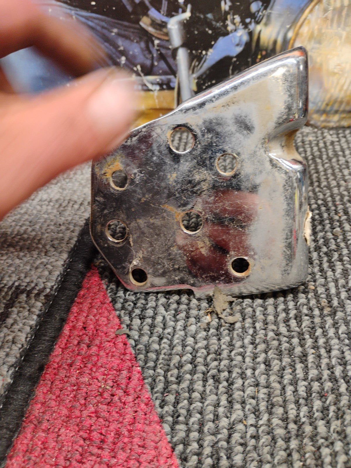 Harley Davidson Shovelhead Regulator Bracket Bobber Custom FL FLH FXWG FX 23-327