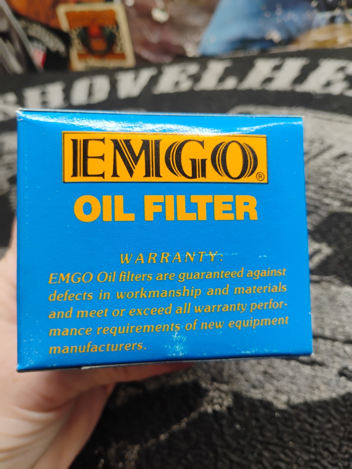 EMGO 10-20300 Motorcycle Oil Filter Kawasaki Honda New Old Stock