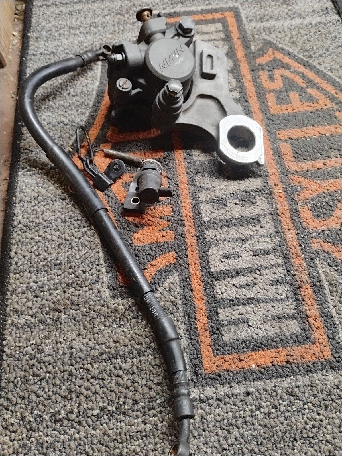 09-11 YAMAHA YZF R1 Rear Brake Caliper Master OEM Stock Good #0110