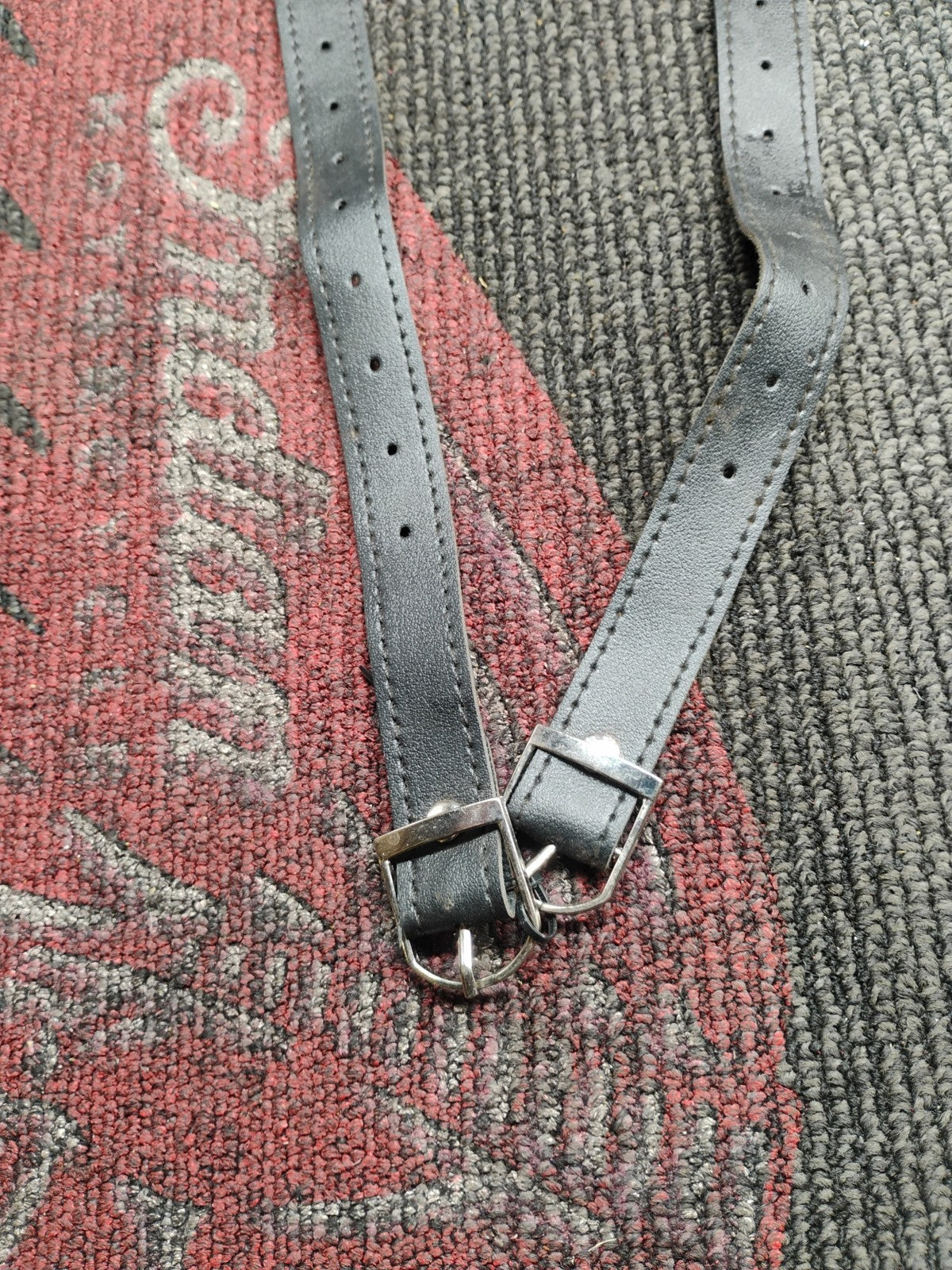 Vegan Leather Swing Arm Bag Straps
