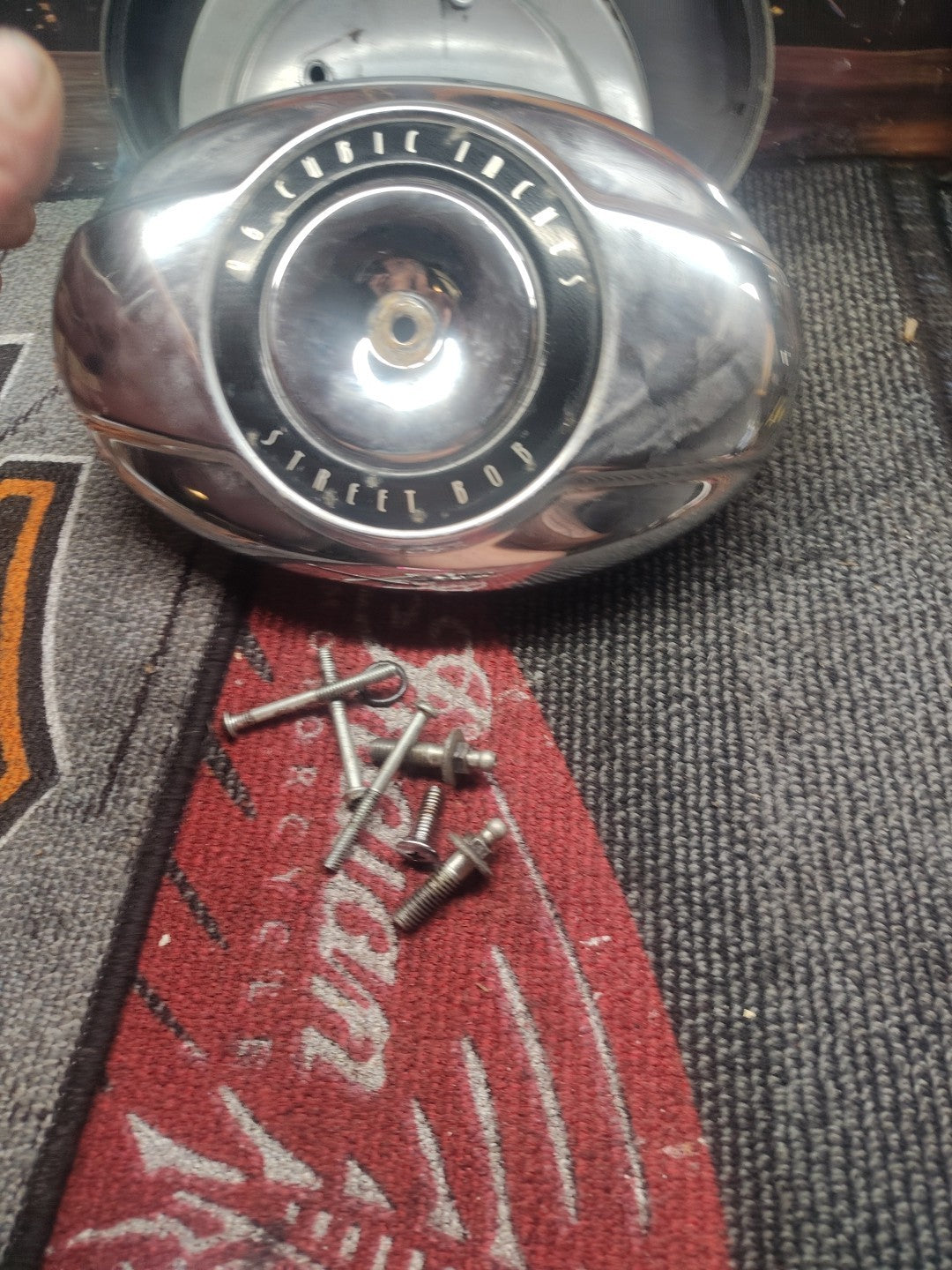  OEM Harley 96"  2007 Dyna Street Bob Air Cleaner ASSEMBLY  29581-01B