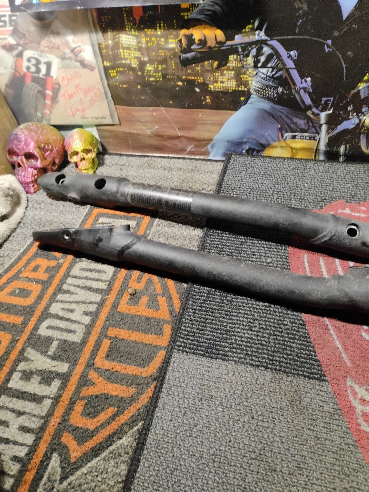 Indian Chief Chieftain Roadmaster & Springfield Front Left/Right Frame Tubes