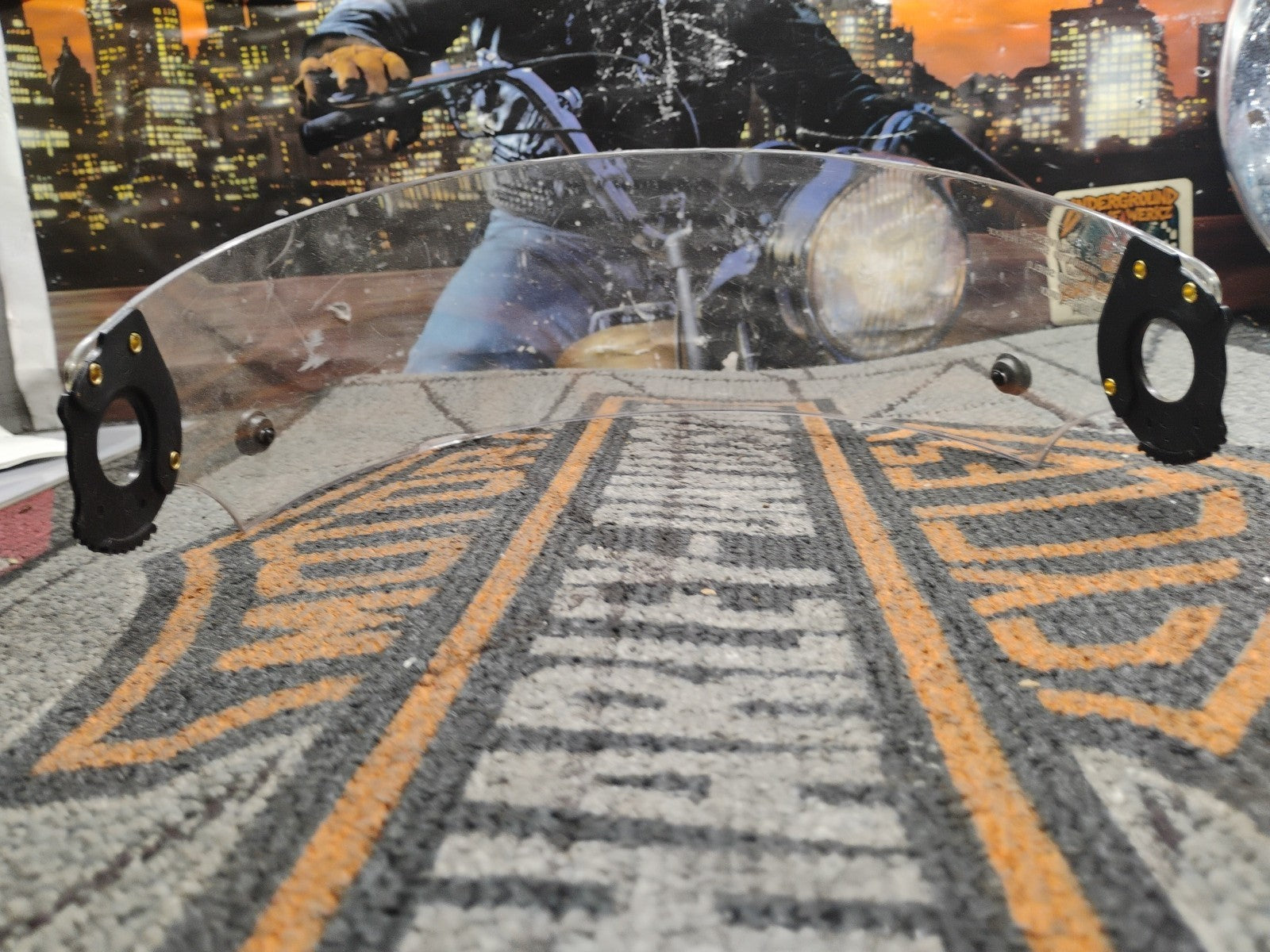 SHOEI  Model 0-20 Clear Face Shield Visor Motorcycle Helmet