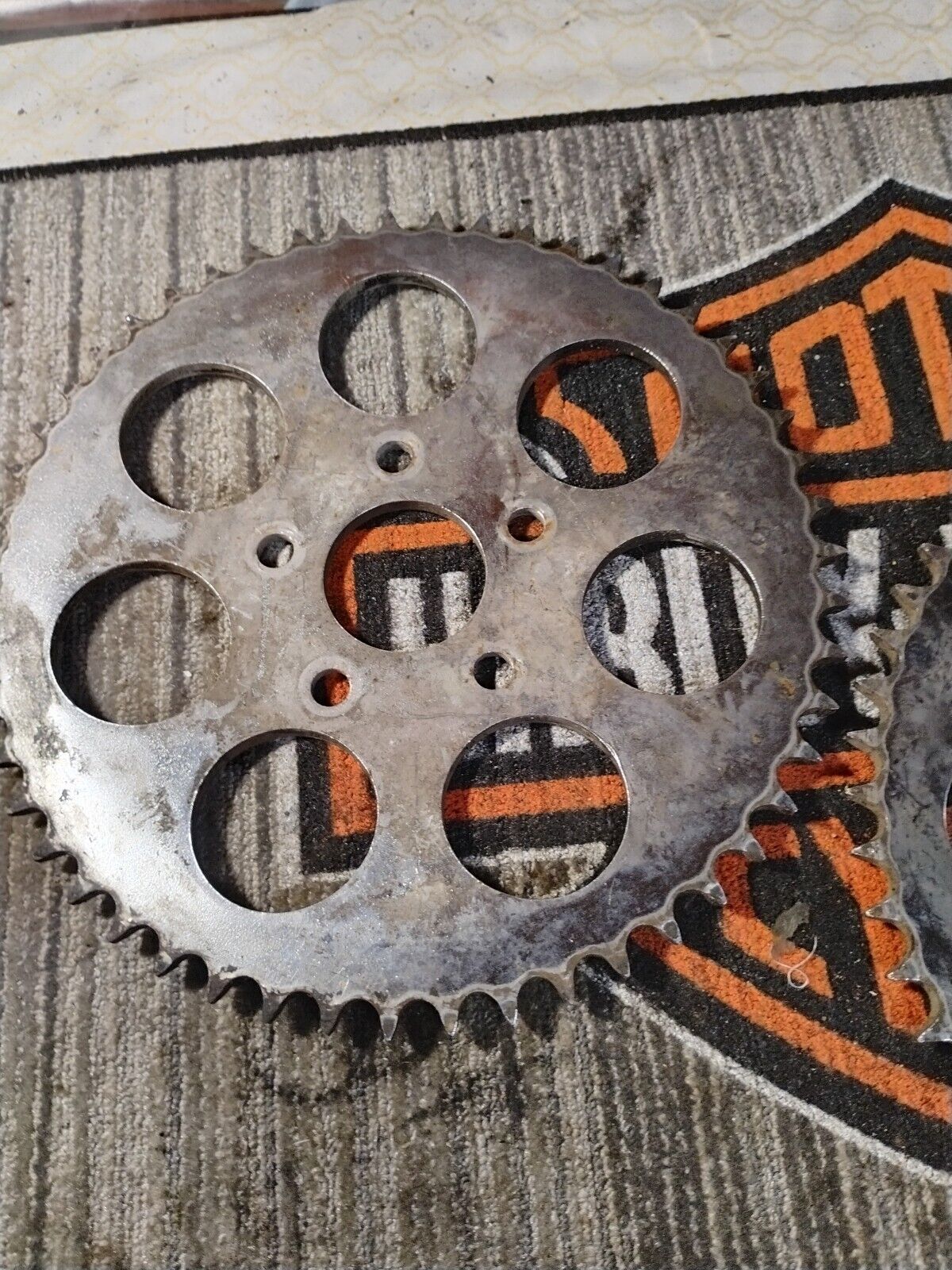 Harley Davidson Rear 51 T Dished Shovelhead Tooth Sprocket Oem