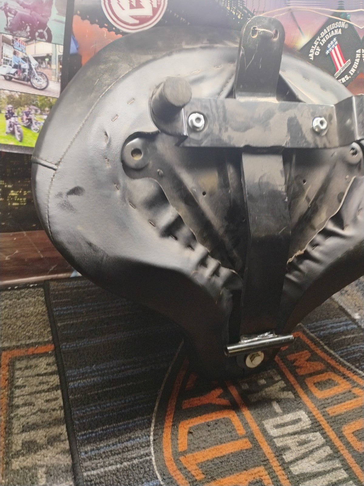 Harley Davidson OEM Police Seat 09-22 Touring Models W/T-bar