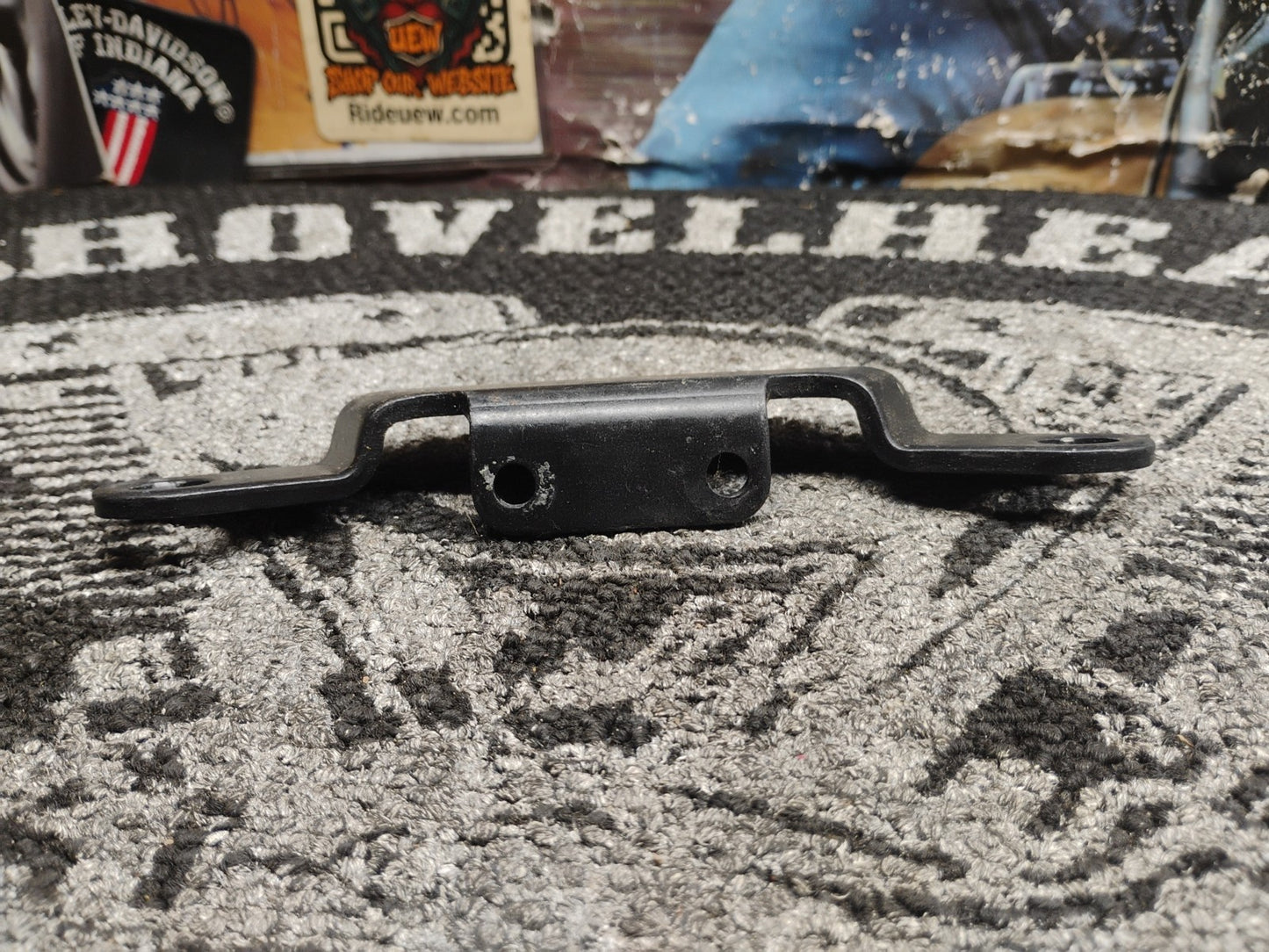 OEM Harley Davidson Battery Hold Down Bracket Strap Mount Sportster Dyna