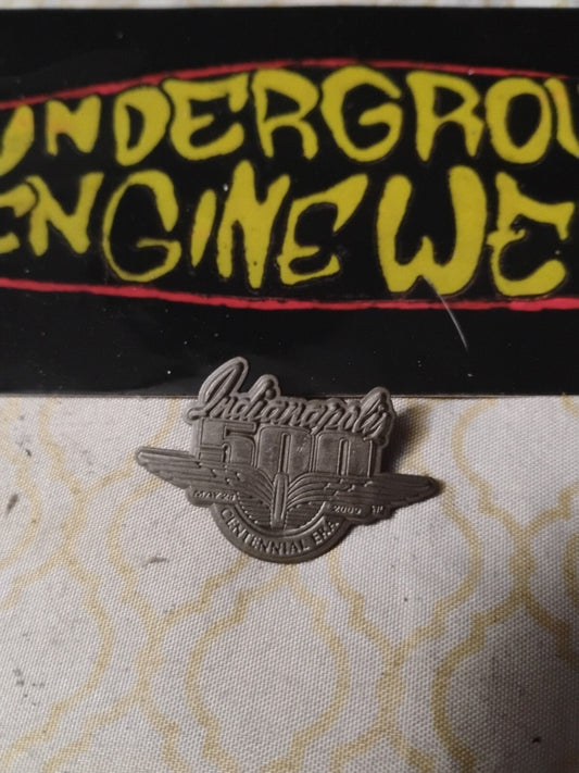 2009 Indianapolis 500 Centennial ERA Pewter Event Pin Hélio Castroneves Penske