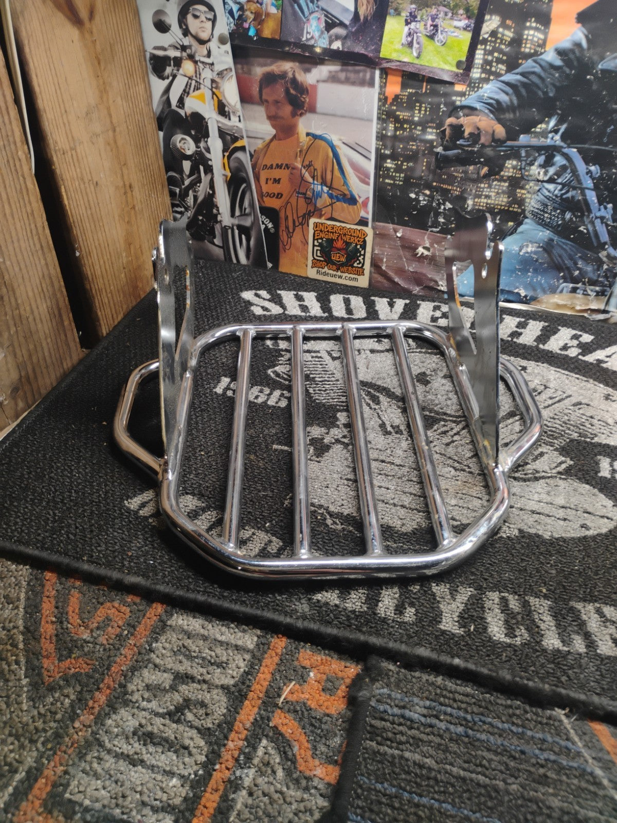 Harley Davidson 09-13 Touring Detachable Luggage Trunk Rack