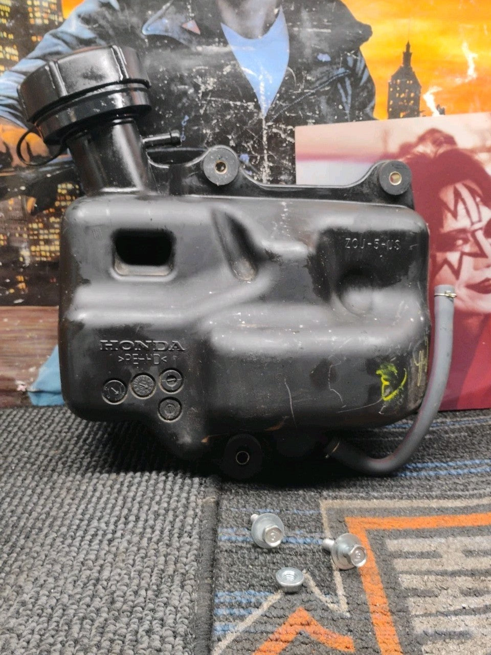 HONDA HS520 FUEL TANK & GAS CAP  WITH HARDWARE