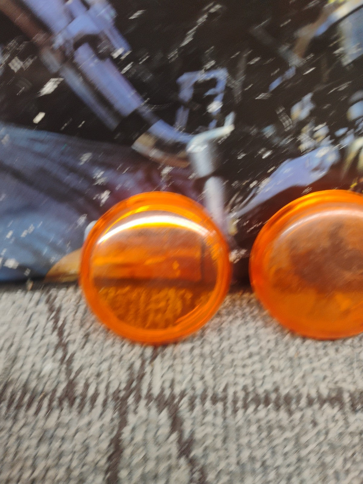 Drag Specialities Deuce-style Front Turm Signal Lens Harley Davidson Sportster 