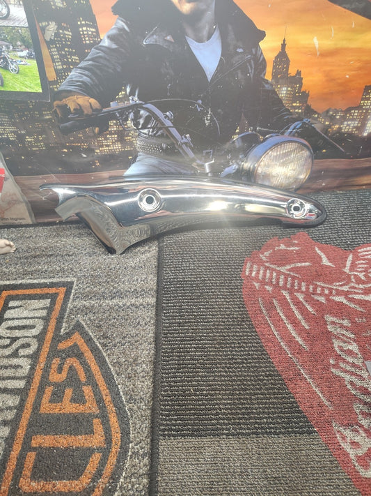 Triumph Rocket III 3 Rear Fender Support CHROME A
