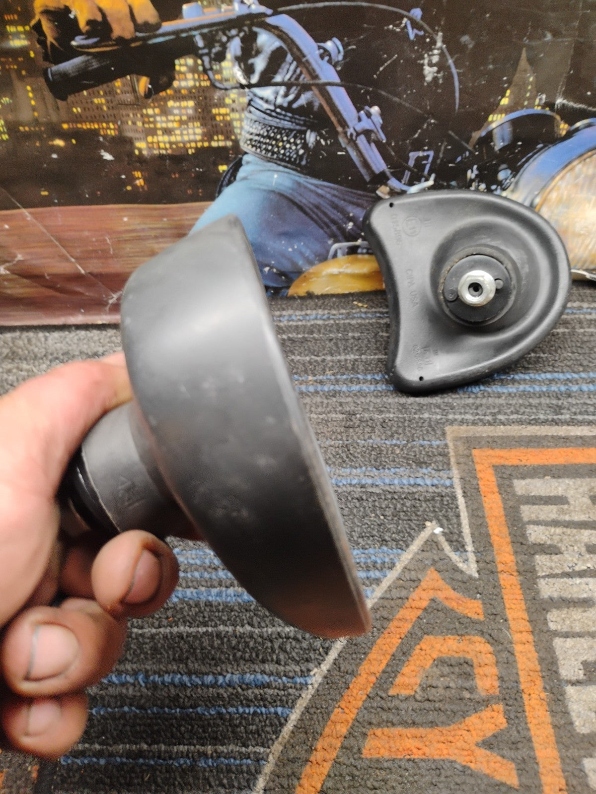 Genuine 09-20 Harley Davidson Touring Inner Fairing Mirrors USED Oem #2