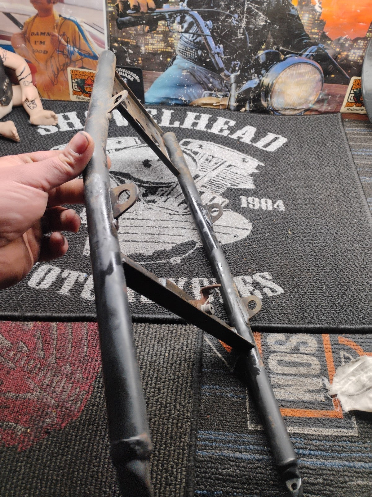 2003 BUELL BLAST REAR SUBFRAME BACK SUB FRAME