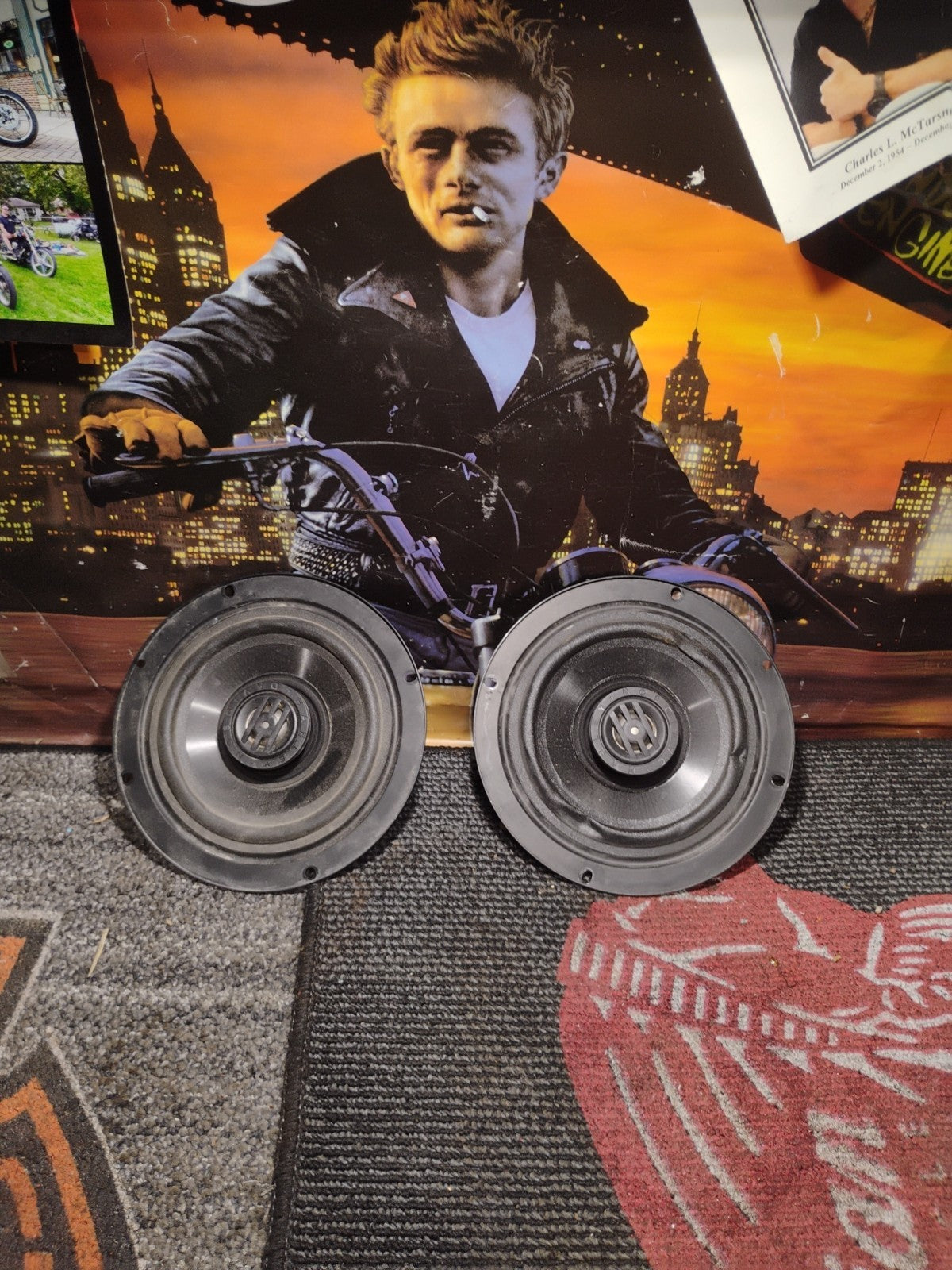 Harley Davidson Stock Speakers 5.25  (76000096)