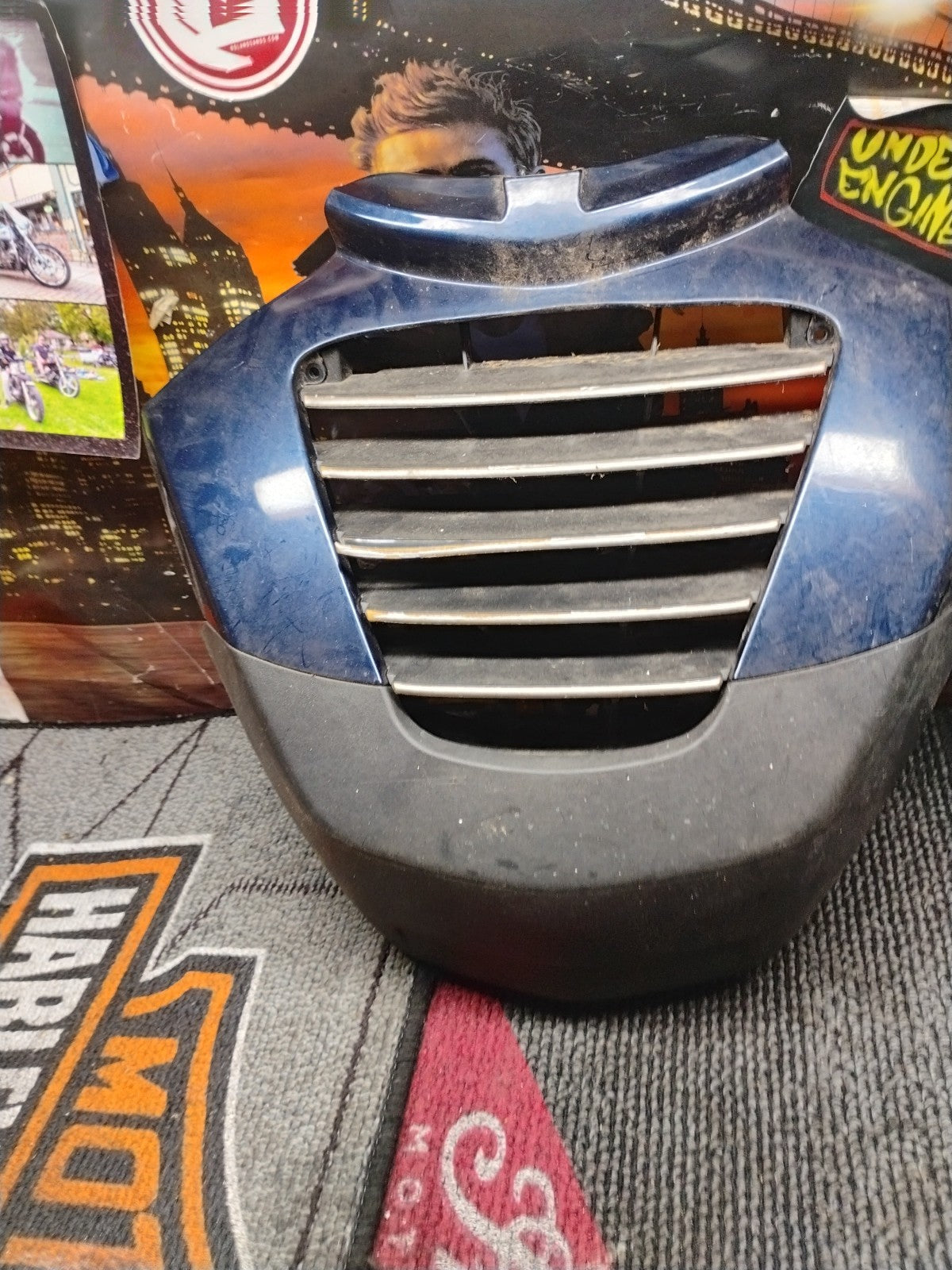 2009 VESPA PIAGGIO MP3 THREE WHEELER 400IE GRILL COVER 624433 624437