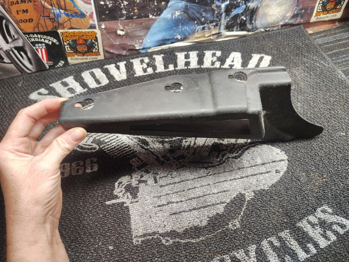 2008 Harley-Davidson Sportster XL1200N Nightster Lower Belt Guard Cover