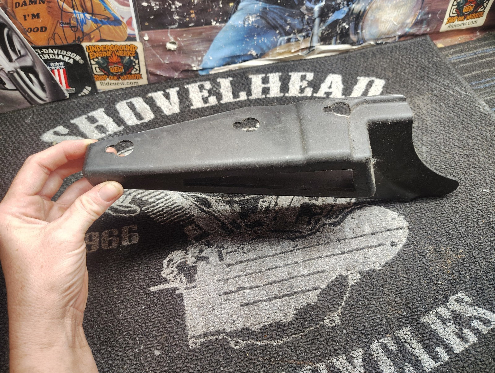 2008 Harley-Davidson Sportster XL1200N Nightster Lower Belt Guard Cover