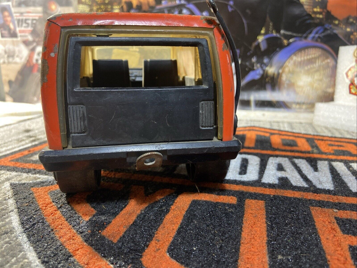 Vintage 1980’s Tonka A.J Foyt Racing Team Van Steel Pressed Steel Vehicle