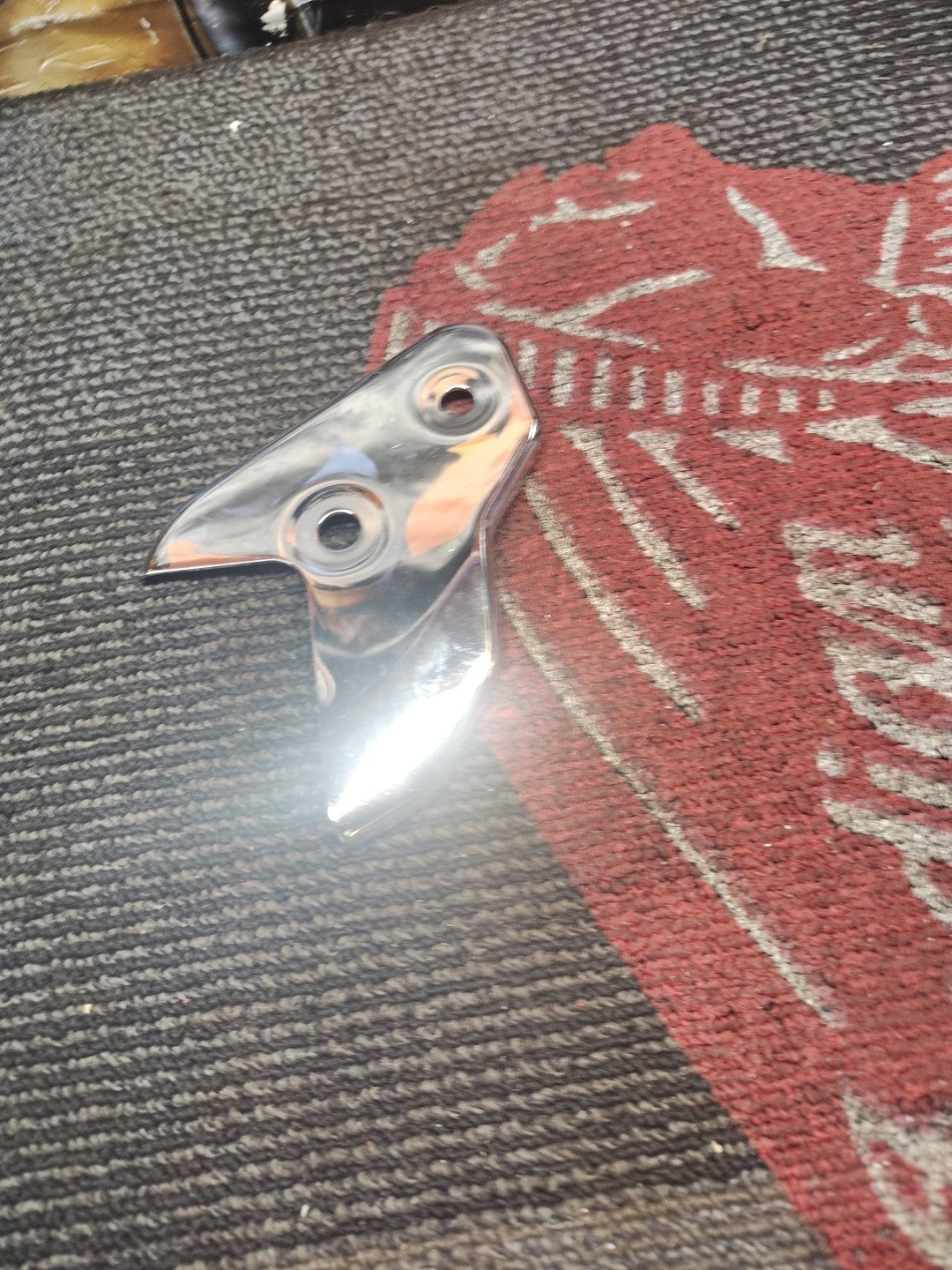 2006-2015 Triumph America Left Floor Board Bracket Cover