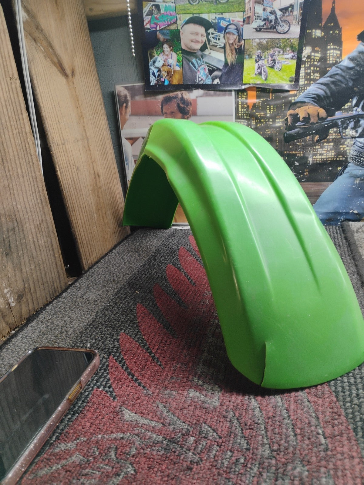 KAWASAKI FRONT FENDER 1992-2004 KX80 KX85 KX100 KX 60 80 85 100 LIME GREEN OEM