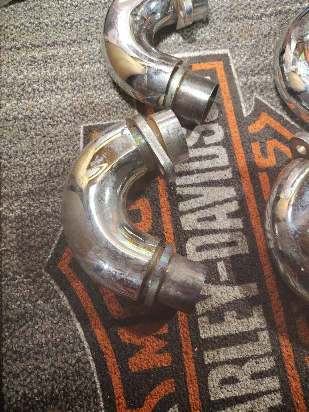 05 Victory King Pin Kingpin exhaust manifold header pipe elbow