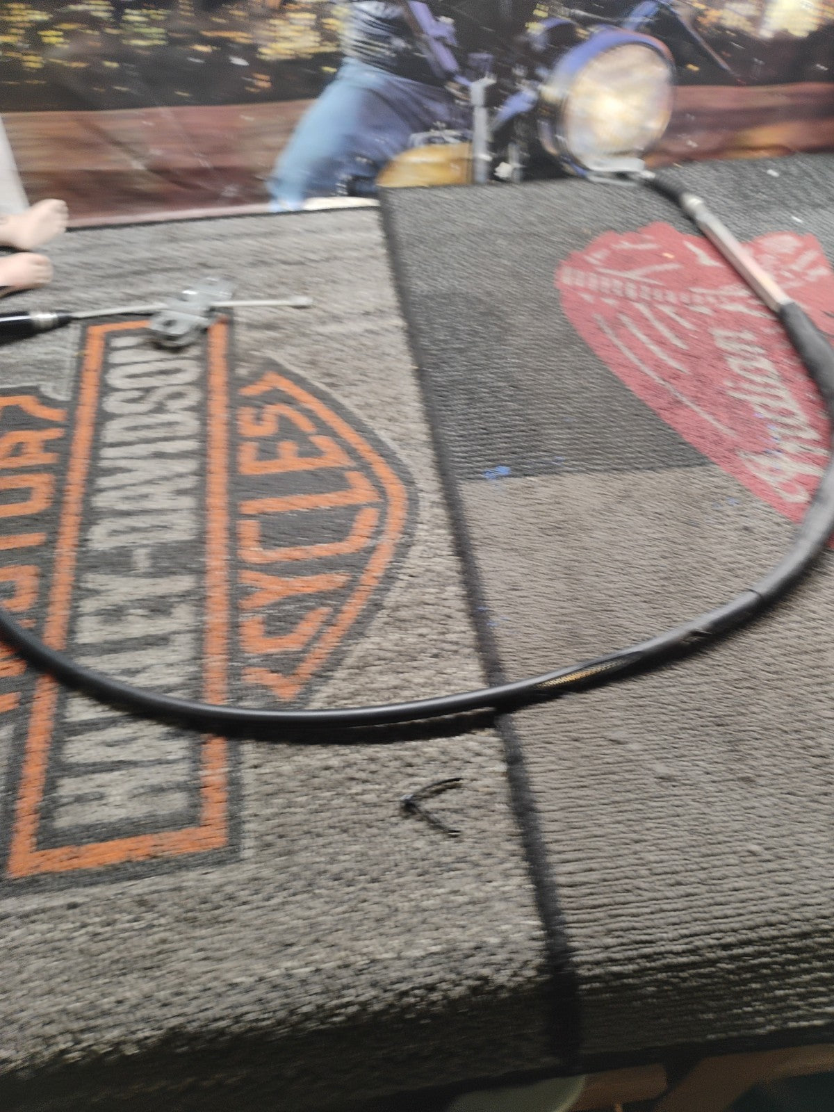 Harley OEM Trike Tri Glide 2019-2023 Freewheeler FLHTCUTG Parking Brake Cable P