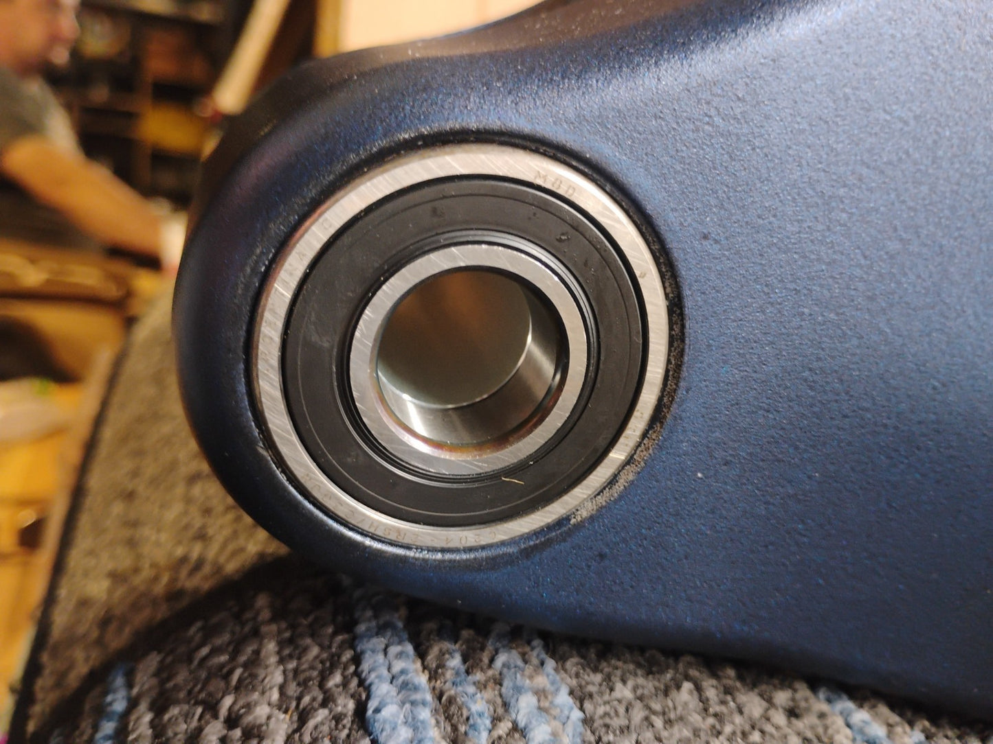 OEM Buell Swingarm Cover Metallic Blue K0003.1ATYCX