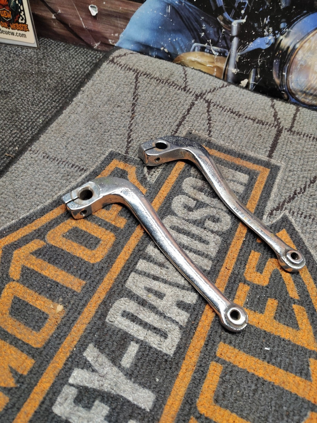 HARLEY FX  FXST 1974 / 1989  FOOT SHIFT LEVER CHROME