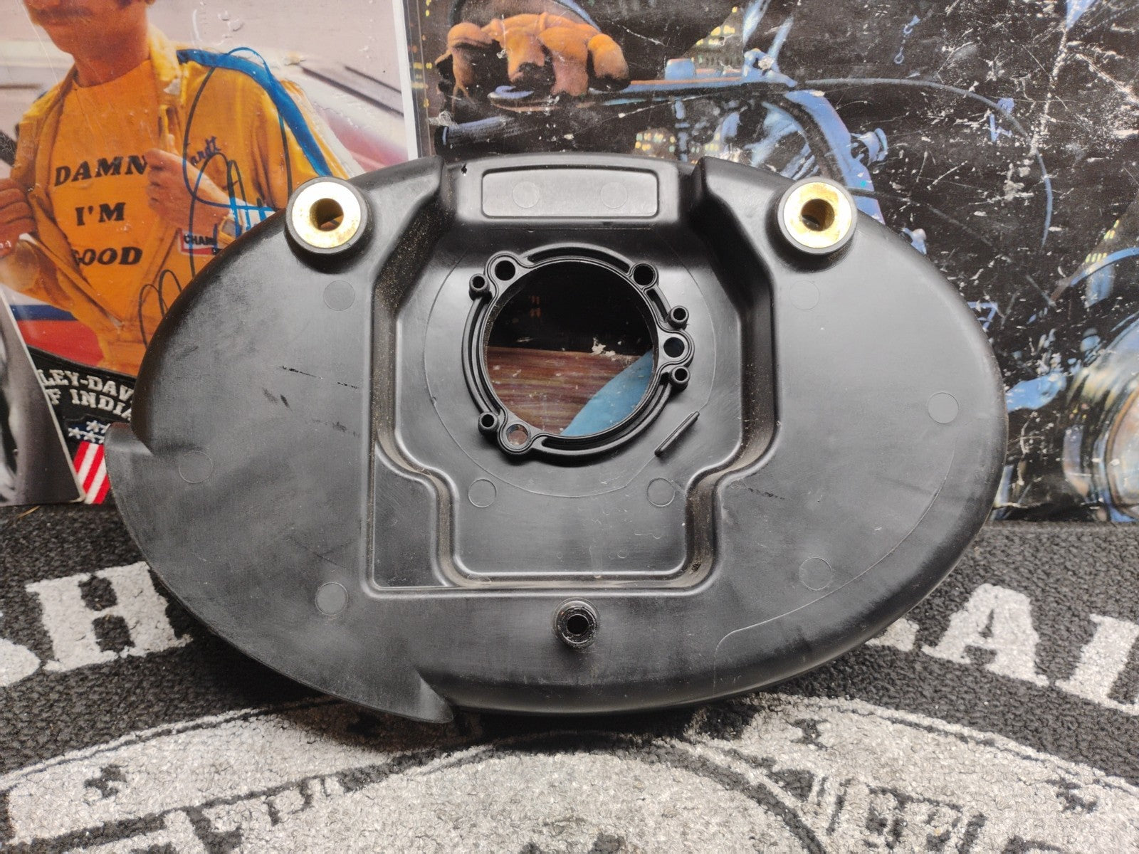 Harley Davidson OEM Air Cleaner Backing Plate Softail Touring Dyna EFI
