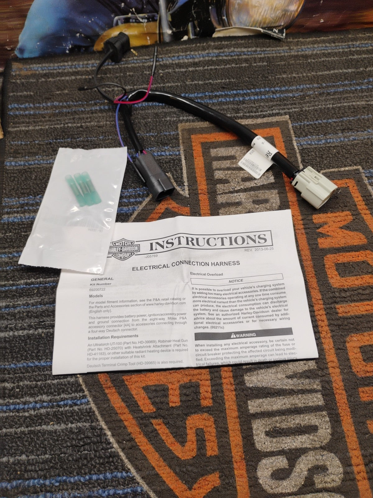Genuine Harley-Davidson Touring Electrical Connection Update Kit 69200723