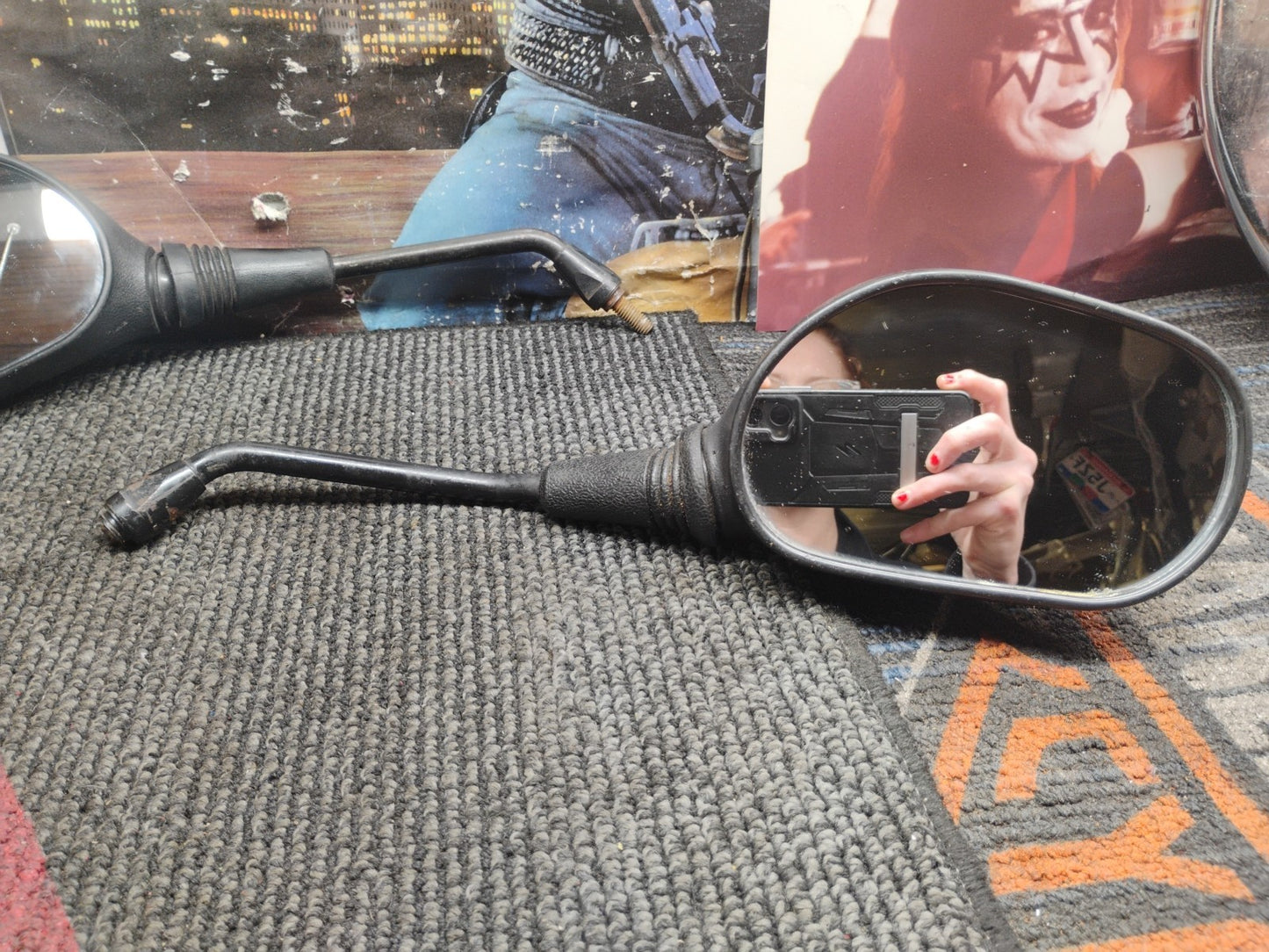 Set Of Scooter Moped Rearview Mirrors