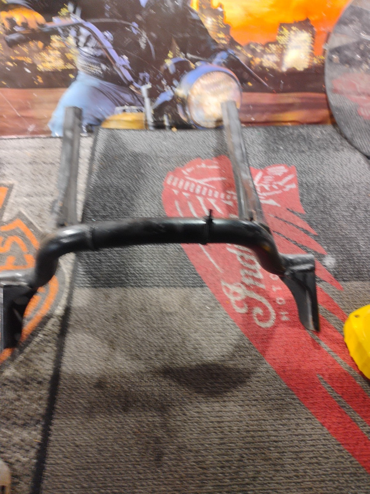 14-23 Indian Chieftain Rear Back Lower Fender Support Frame Bracket