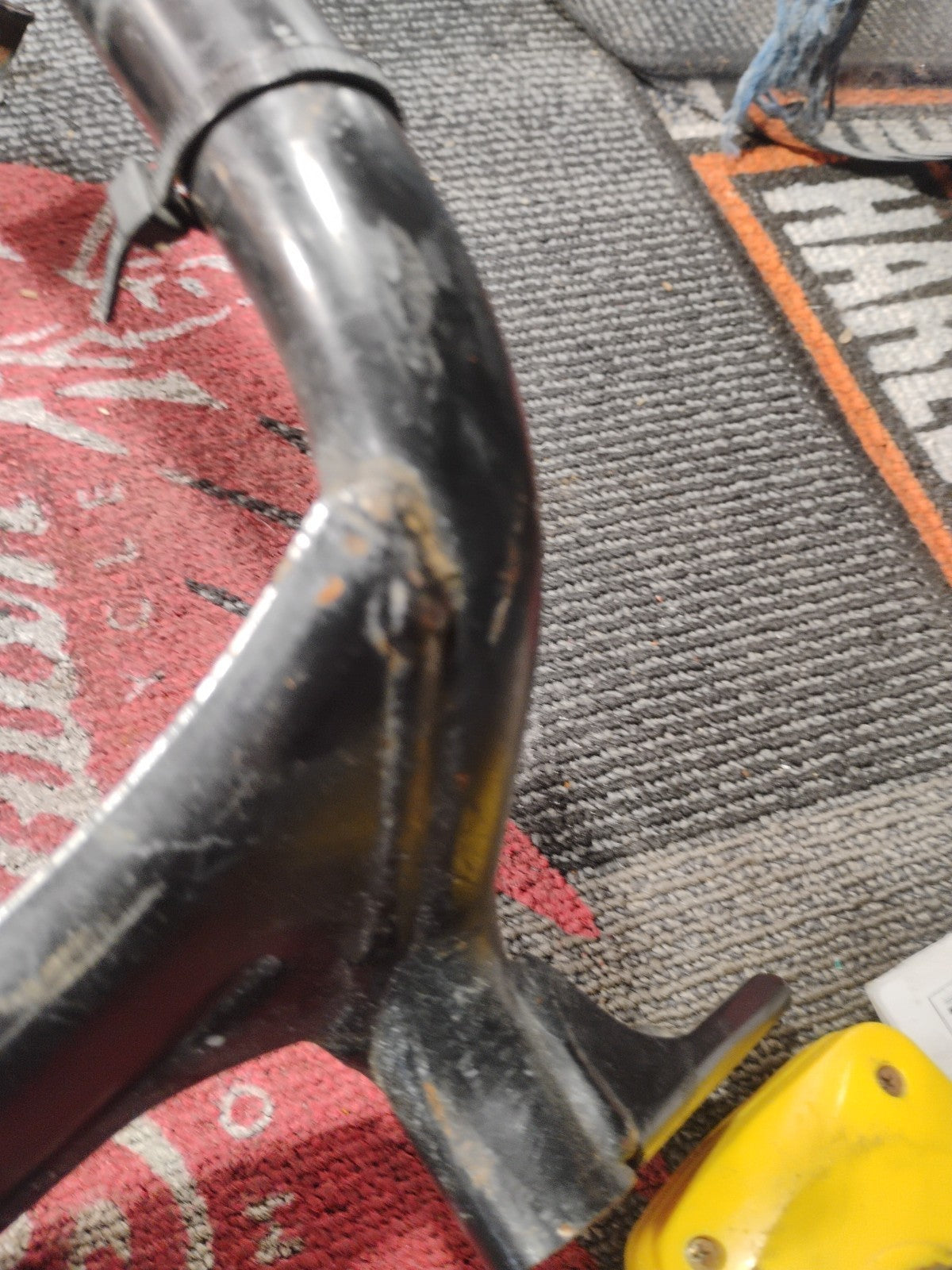 14-23 Indian Chieftain Rear Back Lower Fender Support Frame Bracket