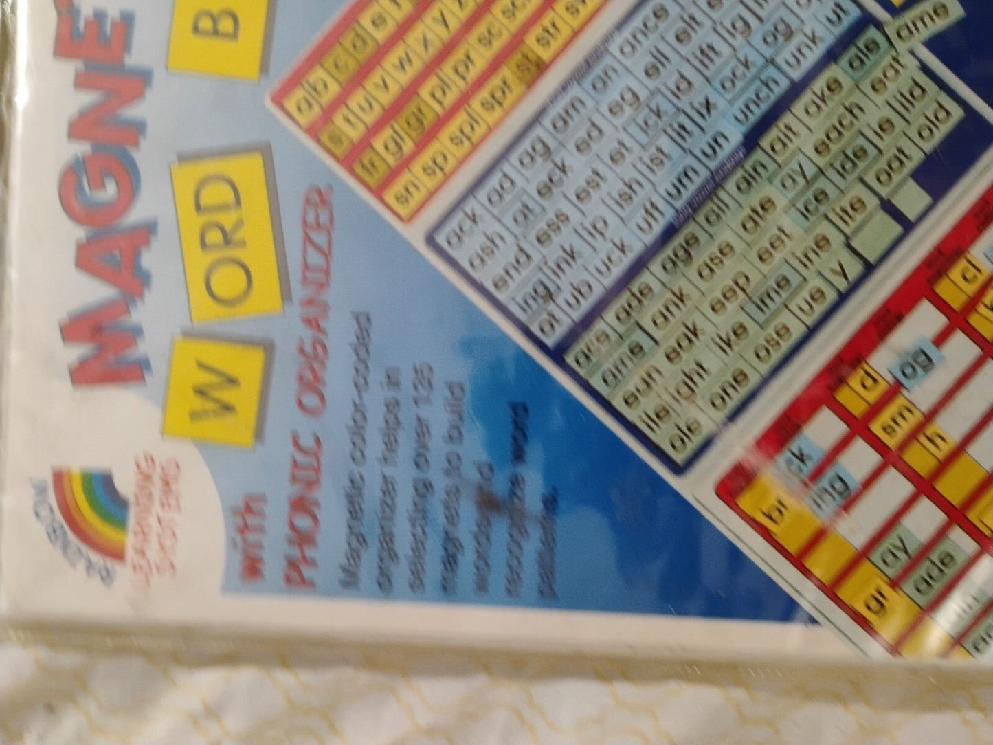 Magnetic Word Endings & Bonus Letters