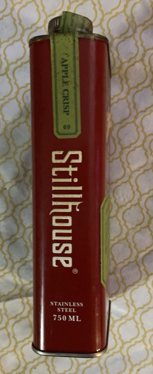 Antique/VTG Stillhouse Spirits Co USA APPLE CRISP WHISKEY TIN 750ml