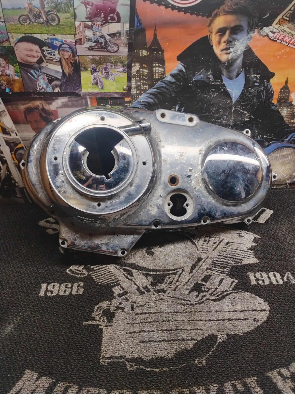 OEM Harley Sportster Primary Cover 883 1200 XL Evolution Clutch Cover 1994-2003