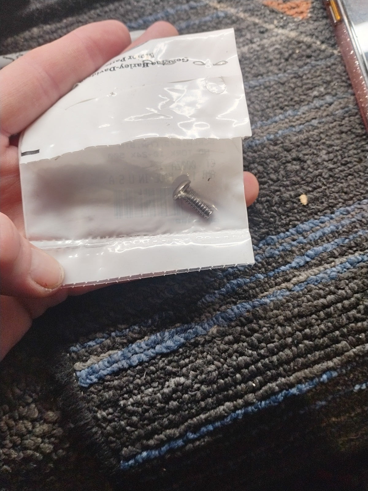 Harley-Davidson OEM 4457 Chrome Button Head Torx Screw NOS