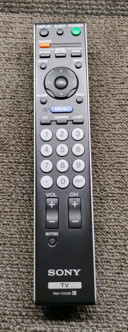 OEM Sony TV/Theater Sound Remote Control RM-YD026