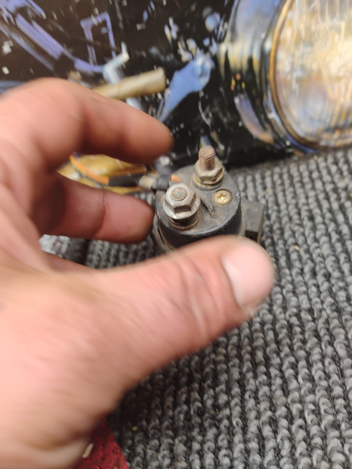 1970 Honda CB350 OEM Starter Solenoid #2