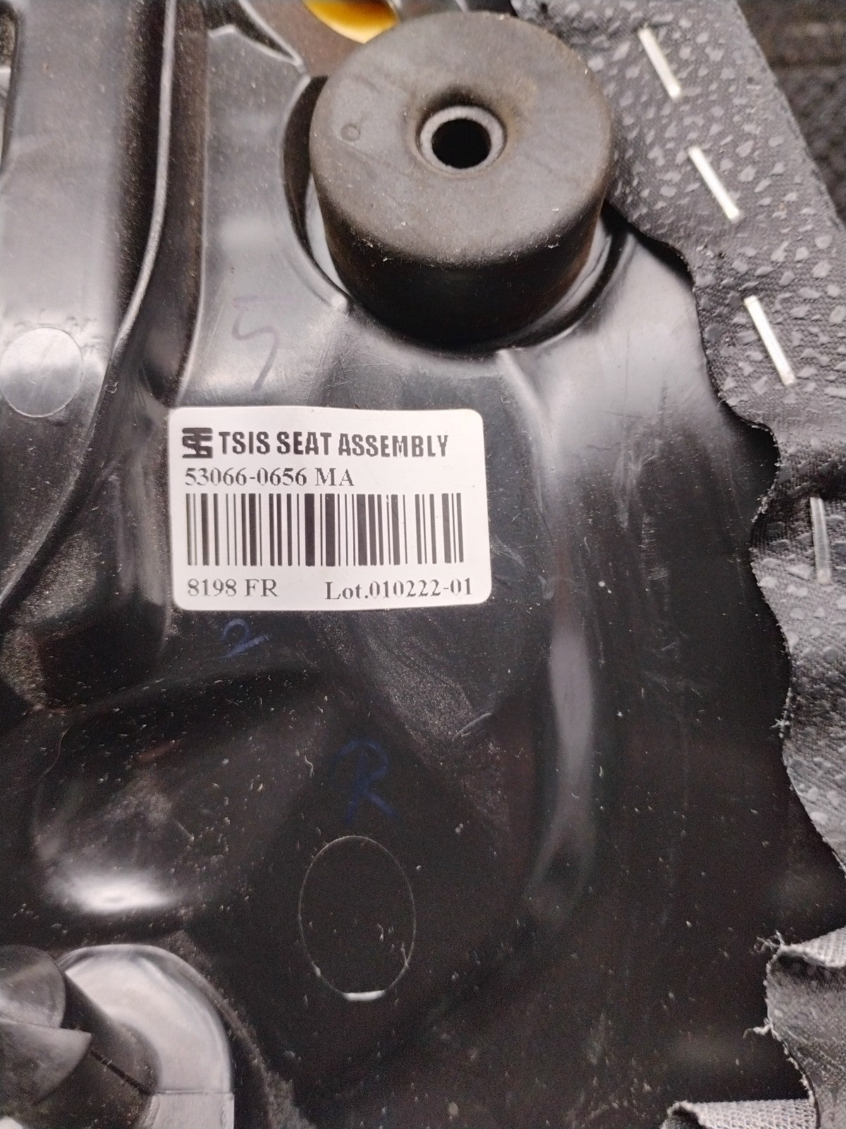 OEM 2021 Kawasaki Z900 Driver Seat, Black 53066-0656