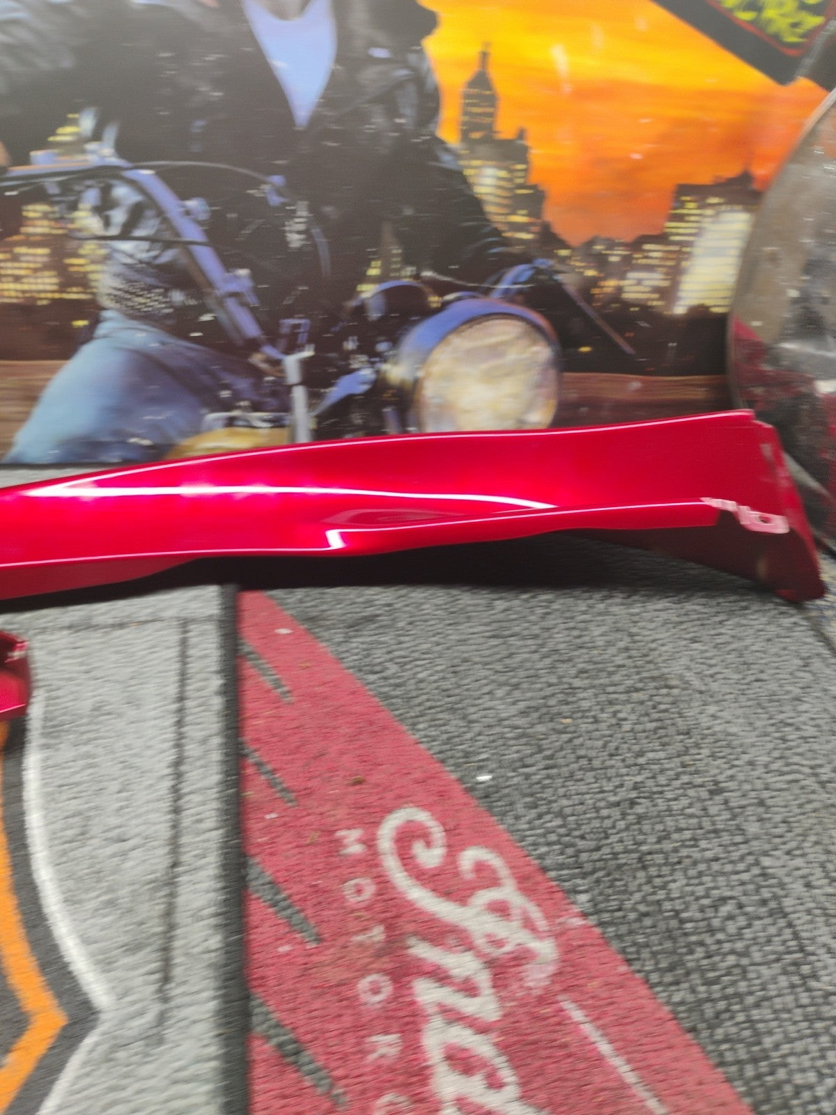 07' Yamaha YZF R1 R-1 / OEM RIGHT SIDE FAIRING TRIM