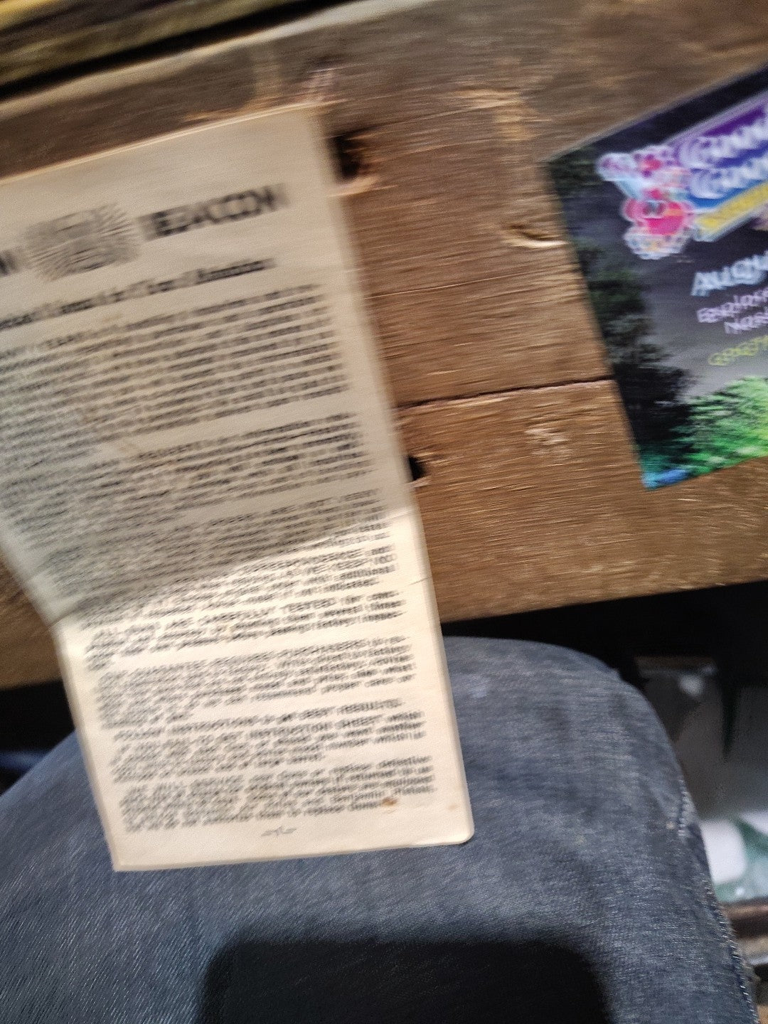 Vintage Rare Benjamin Beacon ownwers manual  paper work 