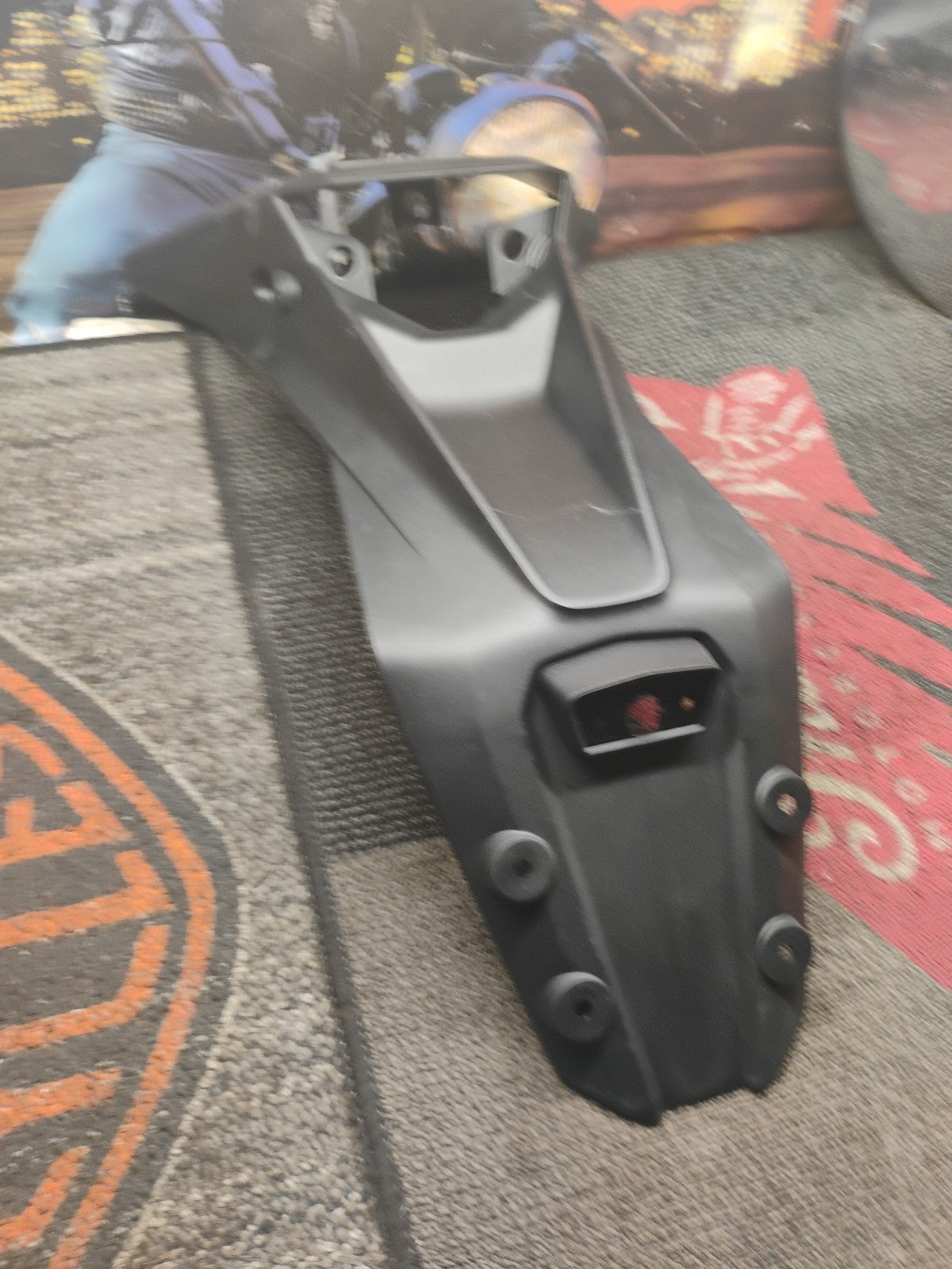 GENUINE OEM REAR LONG FENDER MUD SPLASH GUARD FOR YAMAHA XMAX X-MAX 300 17-2023