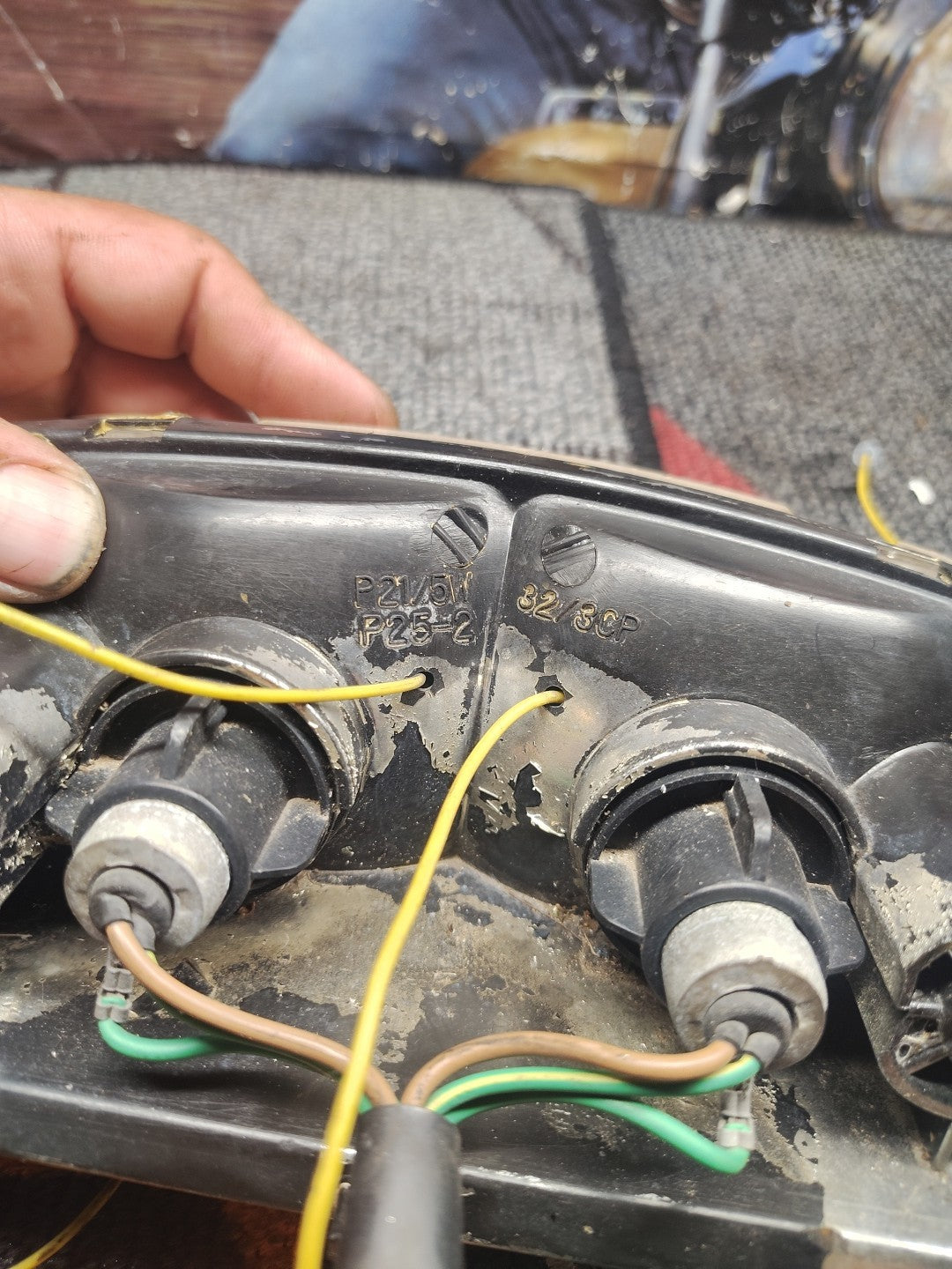 91 92 93 94 Honda CBR600 CBR 600 F2 Clear Alternatives Taillight Tail Light