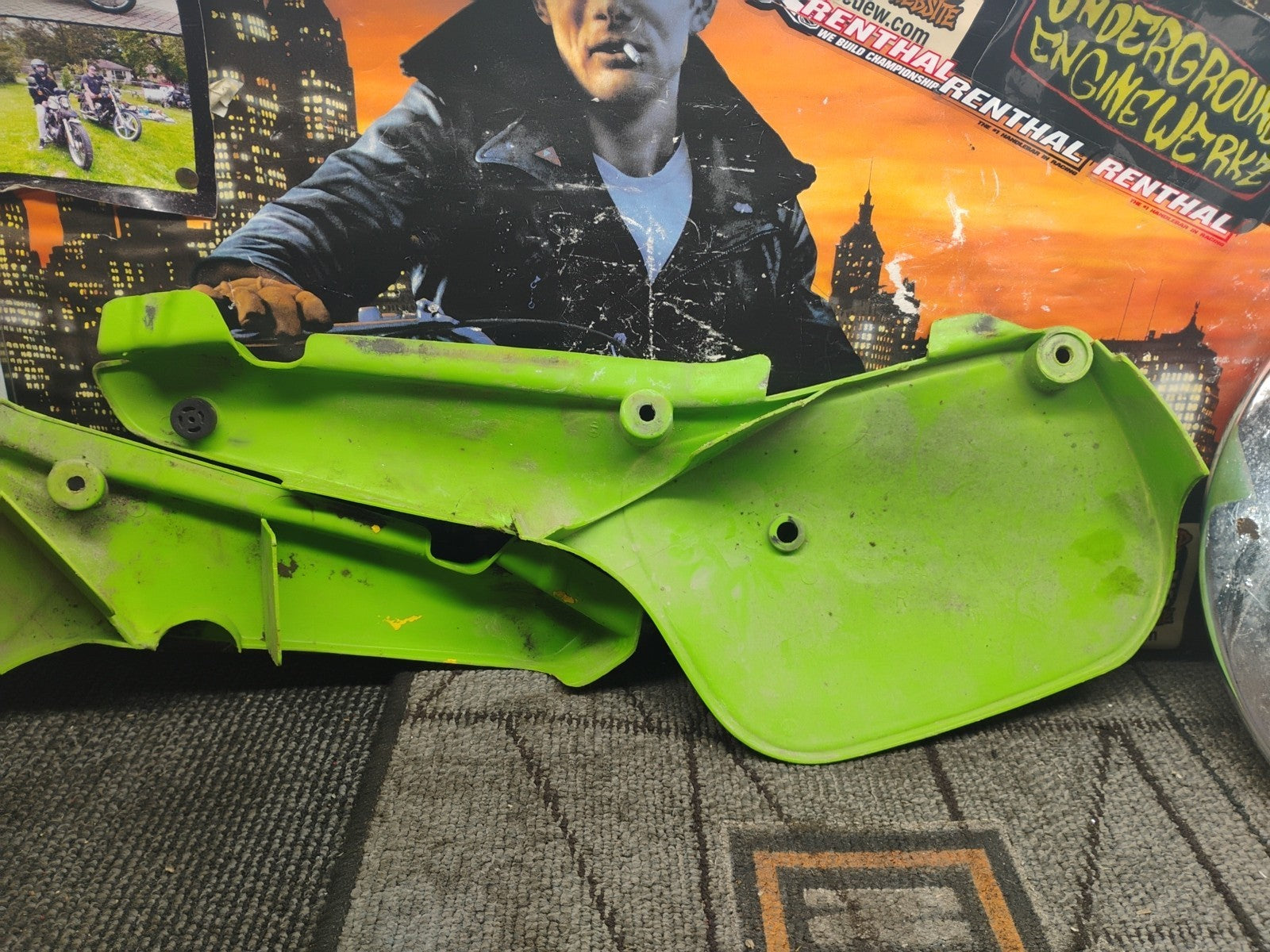 kawasaki kx 60 Side Plastic Panels 2000