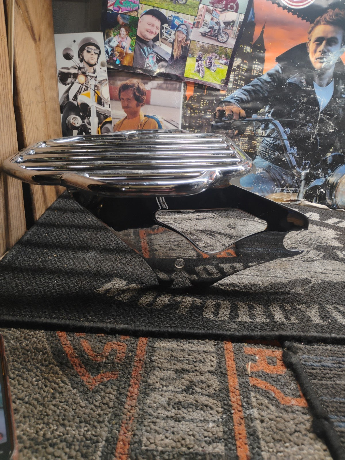 Harley Davidson 09-13 Touring Detachable Luggage Trunk Rack